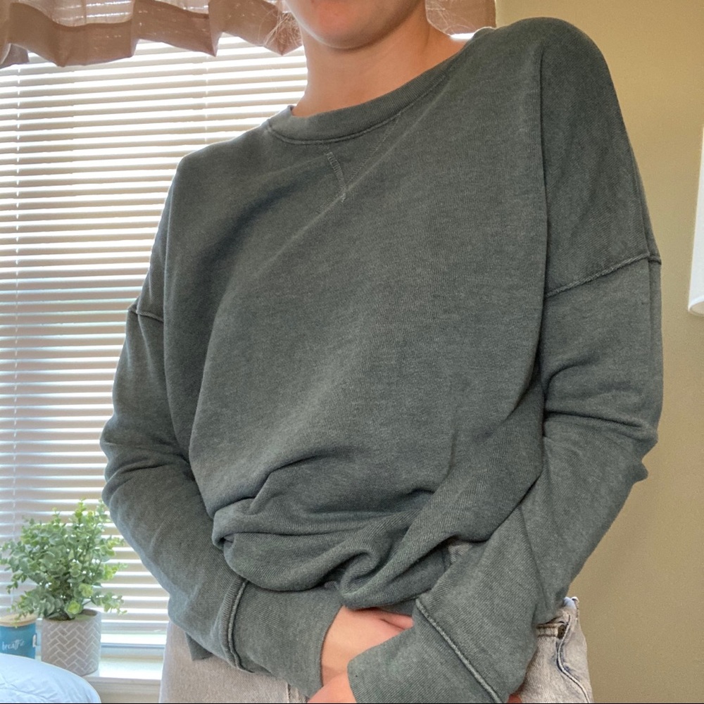 NWOT Lightweight Teal Sweatshirt